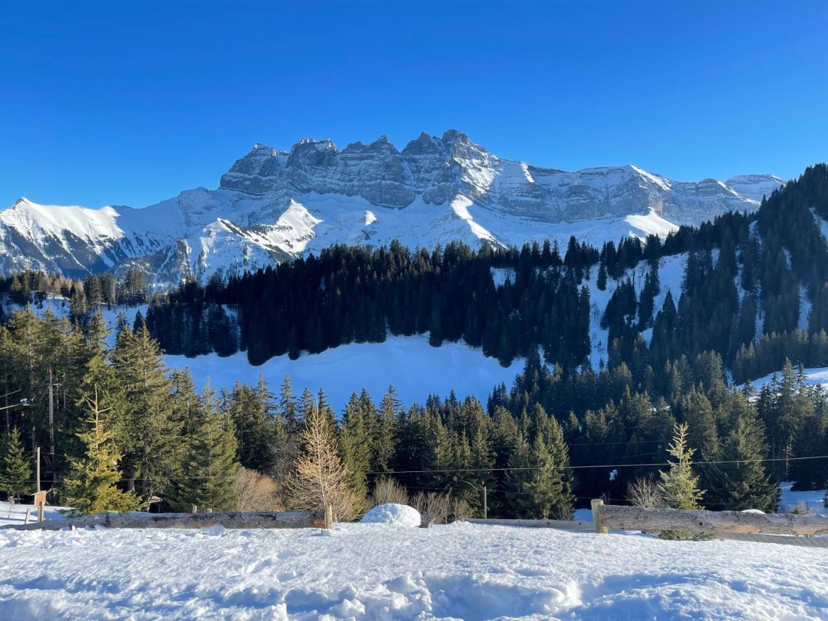 Mountain River Appart Val dʼIlliez Exterior foto